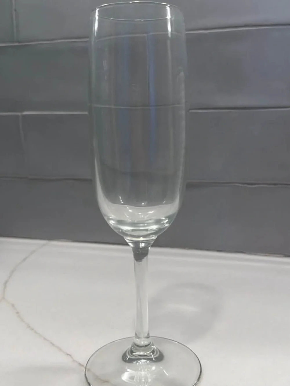 10 Clear Glass Champagne Flute - Classic Elegant Stemware